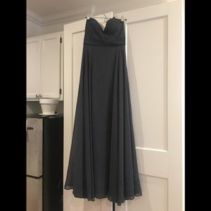 Jenny Yoo strapless bridesmaid dress